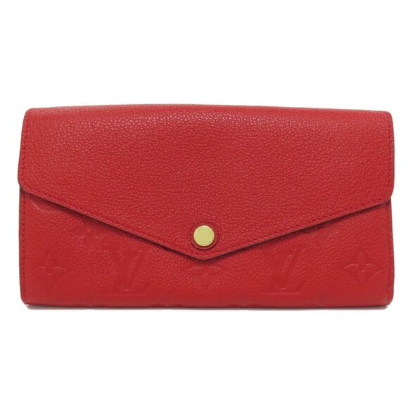 LOUIS VUITTON Red Wallet - Picture 1 of 11